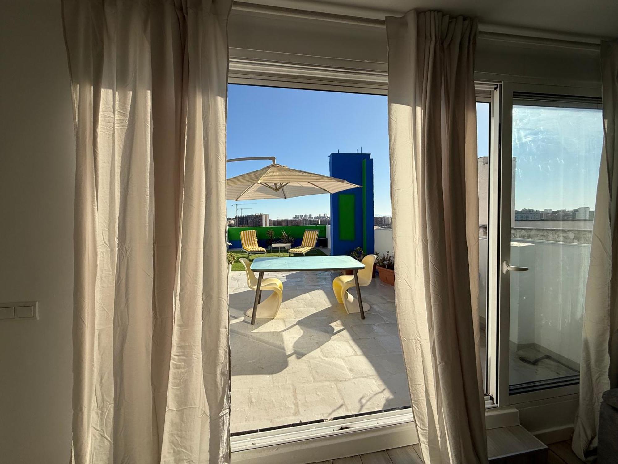 Petite Penthouse With The Sunniest Terrace In Valencia Διαμέρισμα Εξωτερικό φωτογραφία