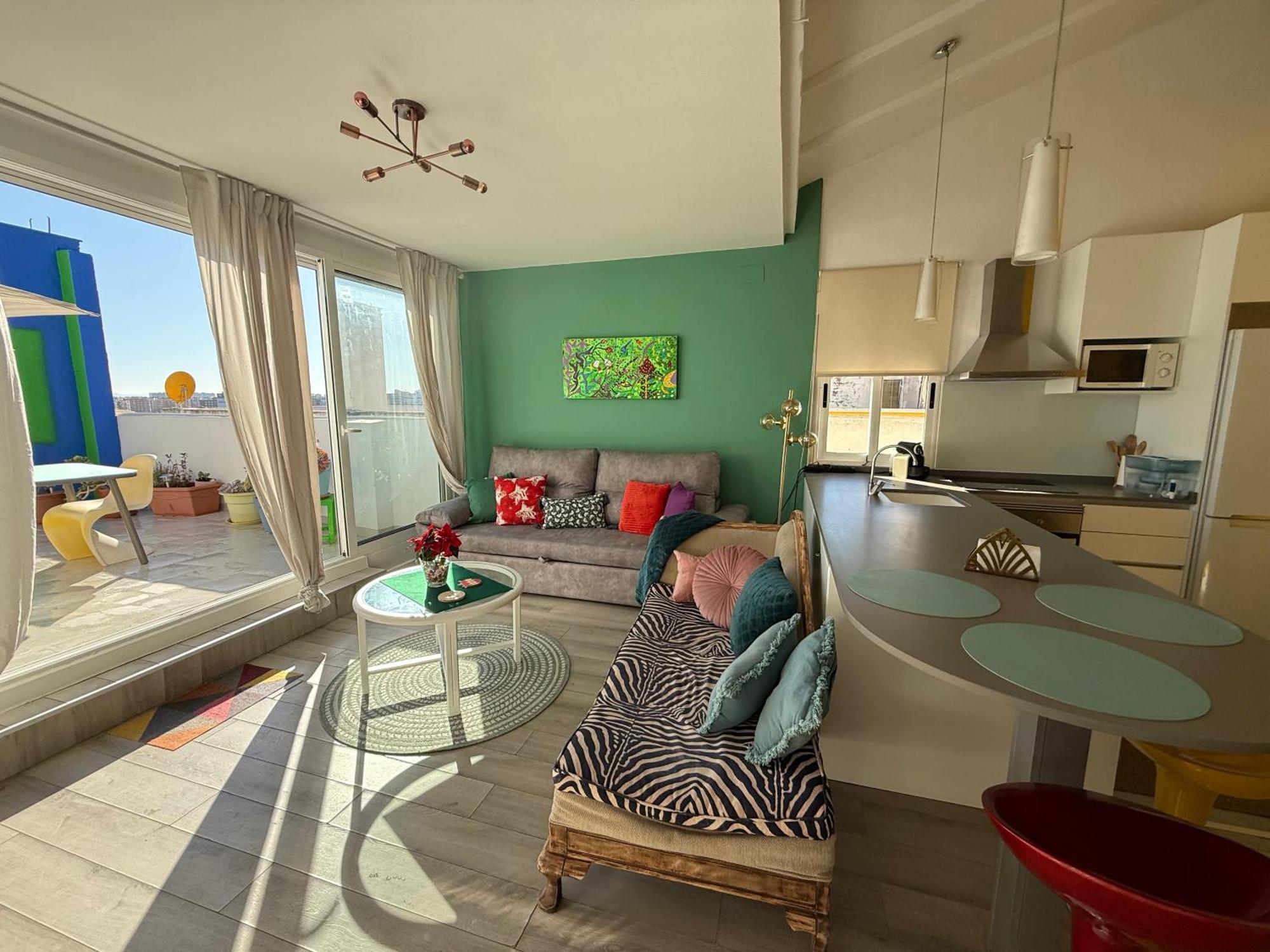 Petite Penthouse With The Sunniest Terrace In Valencia Διαμέρισμα Εξωτερικό φωτογραφία